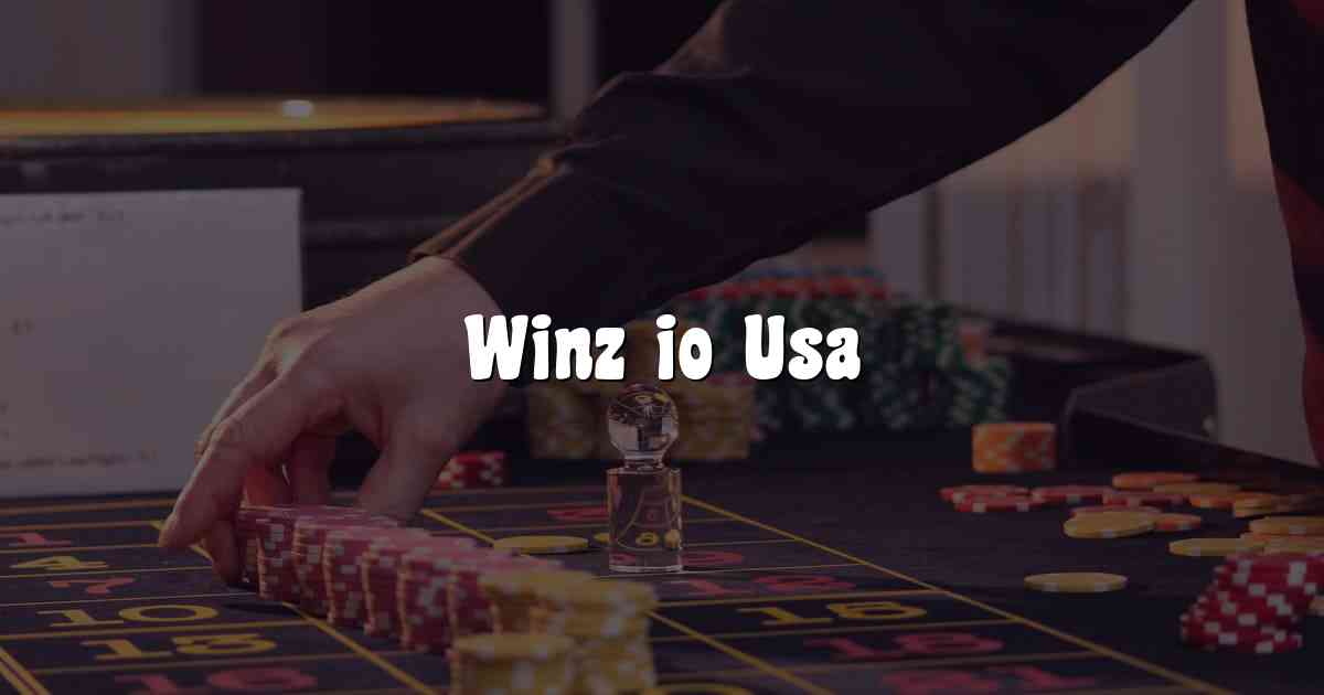 Winz io Usa